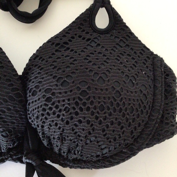 VICTORIAS SECRET THE GORGEOUS PUSH UP BIKINI TOP SIZE 32C - Picture 3 of 12